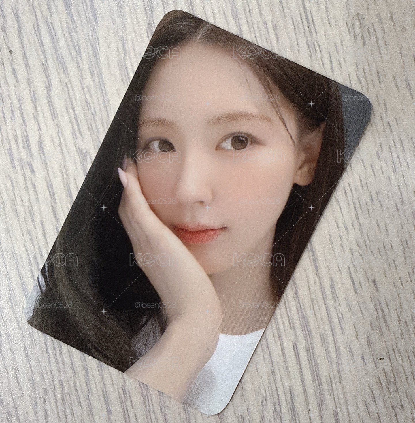 We are ny 楠藝 上海線下 簽售卡 中文卡背 曺薇娟Miyeon