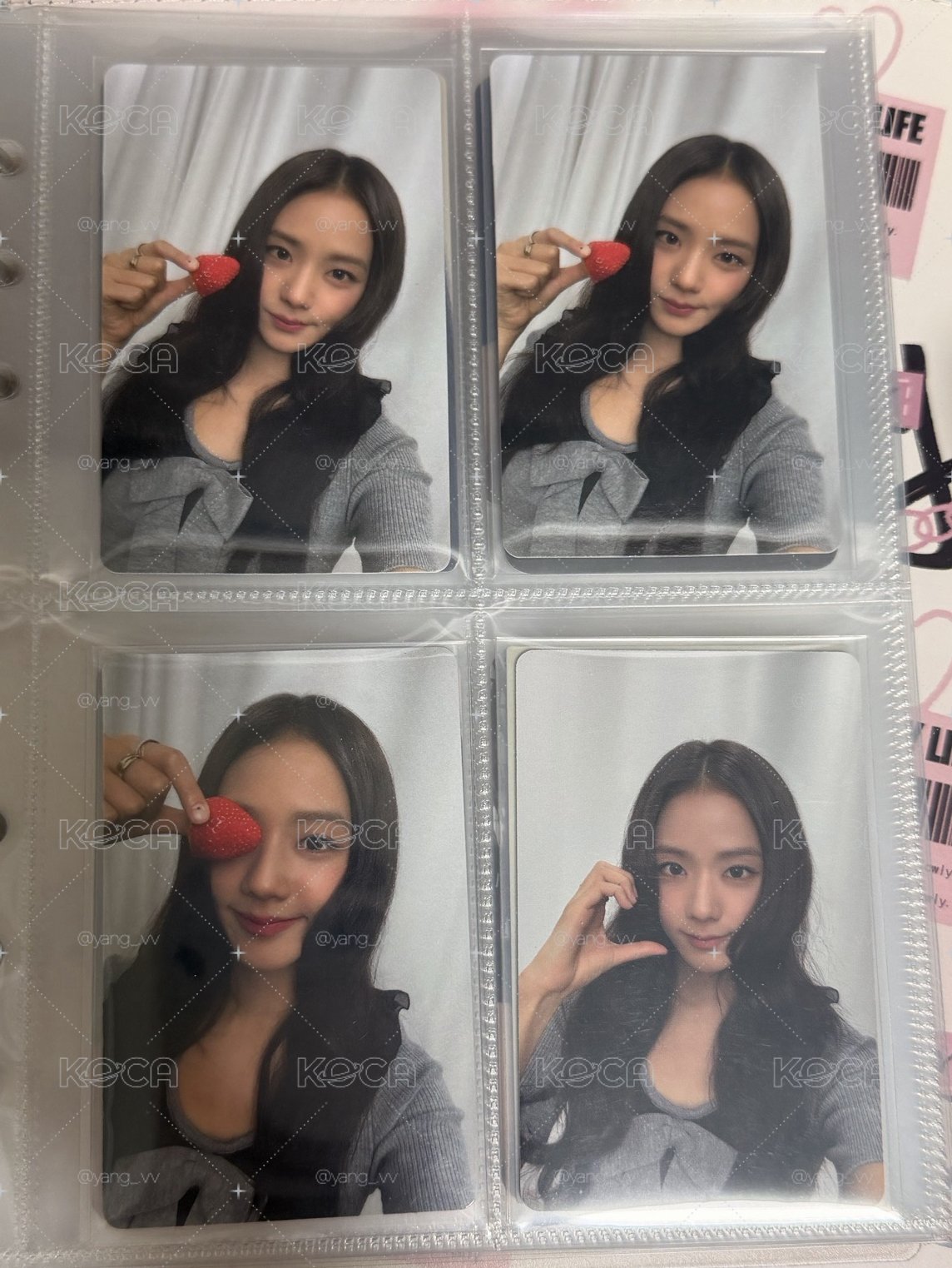  JISOO草莓秀合輯🍓