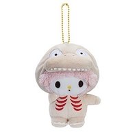 SANRIO×GODZILLA哥吉拉聯名系列 彼安諾 吊娃 