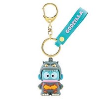 SANRIO×GODZILLA哥吉拉聯名系列 人魚漢頓 鑰匙圈吊飾 