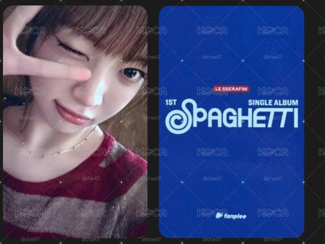 🔅SPAGHETTI fp 簽售卡 