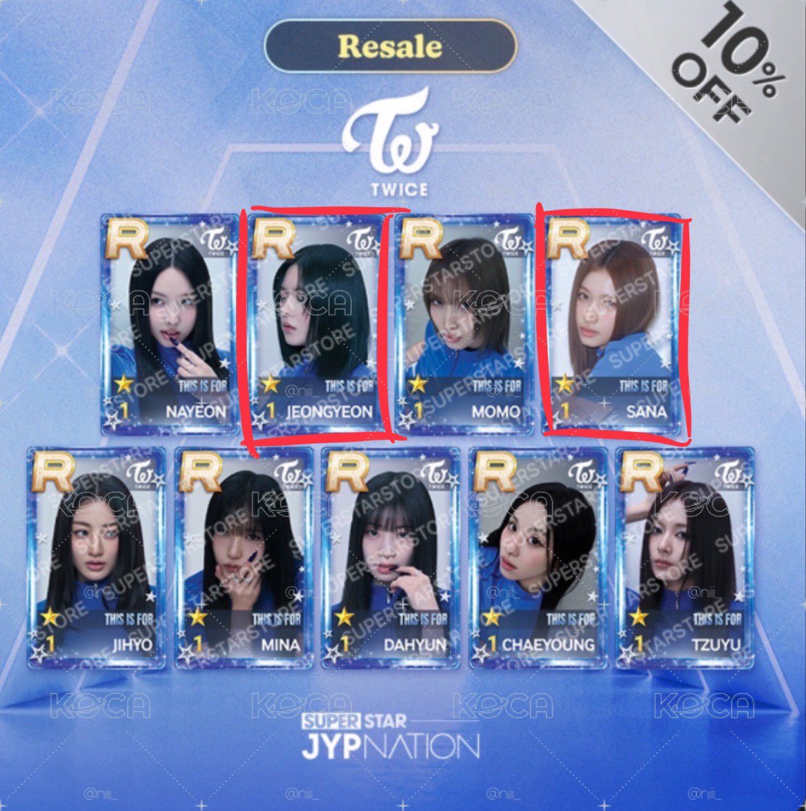 SUPER STAR 紗遊戲卡
