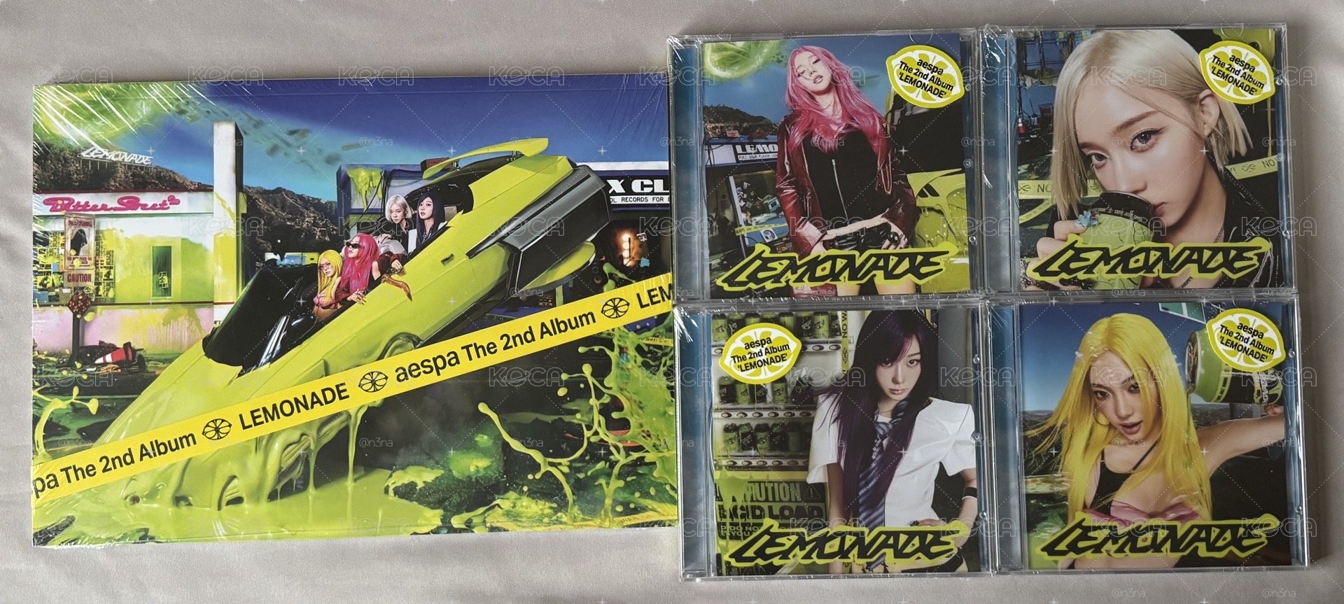 LEMONADE LEMONADE Ver. 美版親簽 + Single CD Ver.  現貨