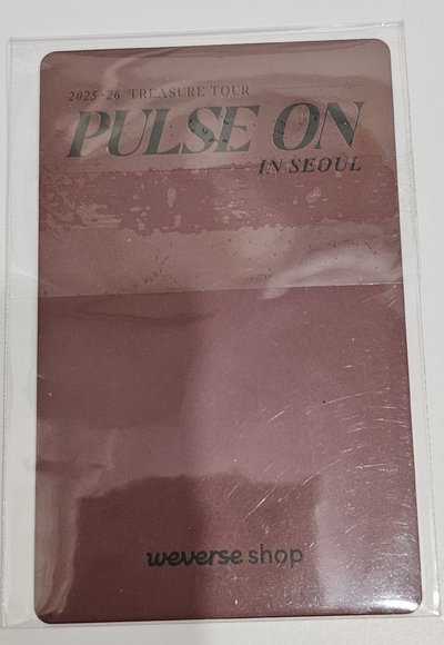 TREASURE TOUR [PULSE ON] IN SEOUL JIHOON 🐶 