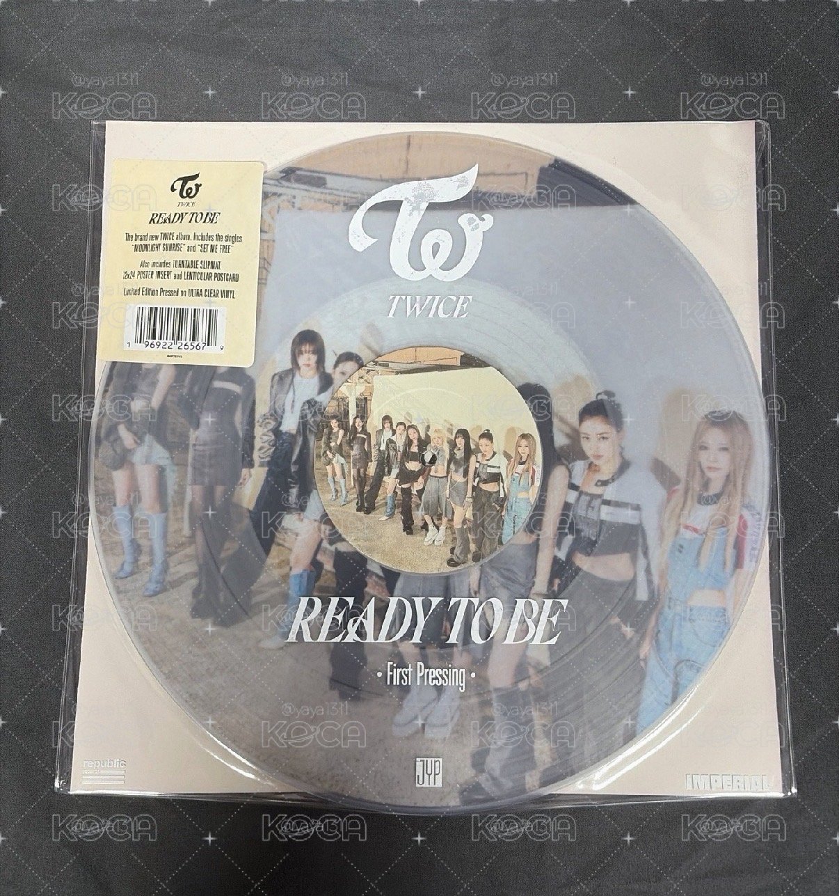 READY TO BE VINYL /透明膠