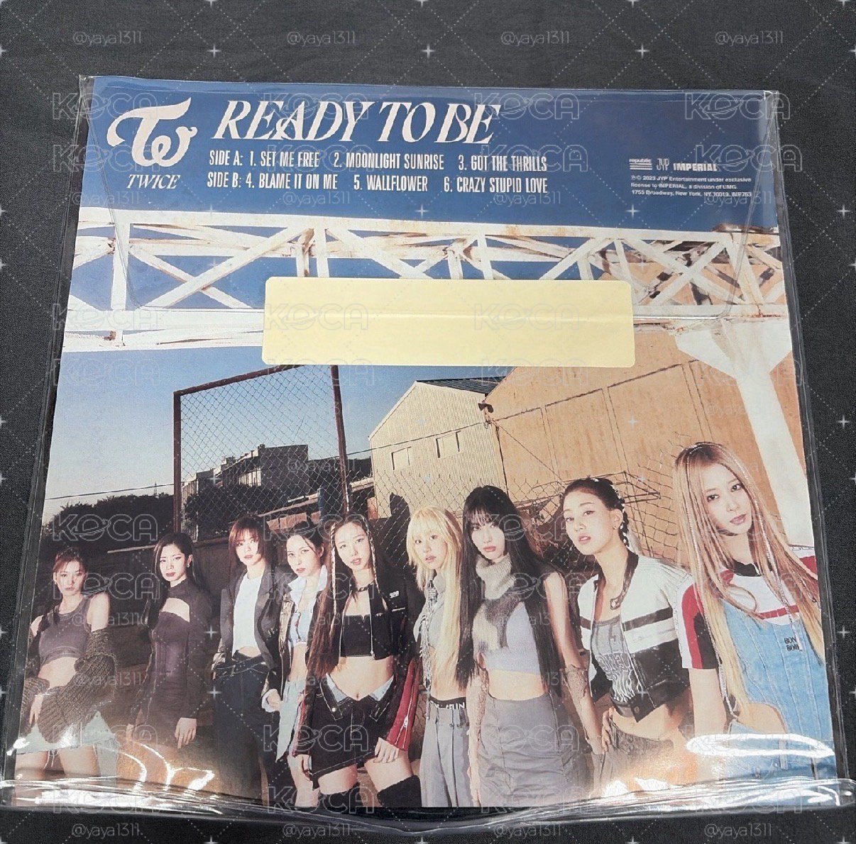 READY TO BE VINYL /透明膠
