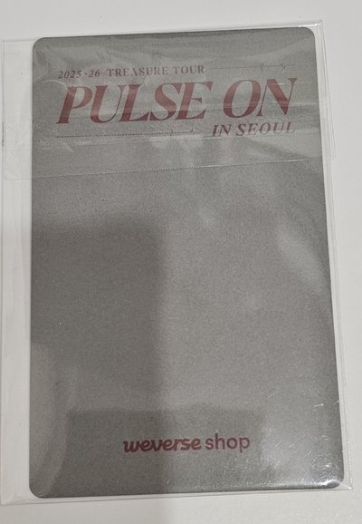 TREASURE TOUR [PULSE ON] IN SEOUL JIHOON 🐶 