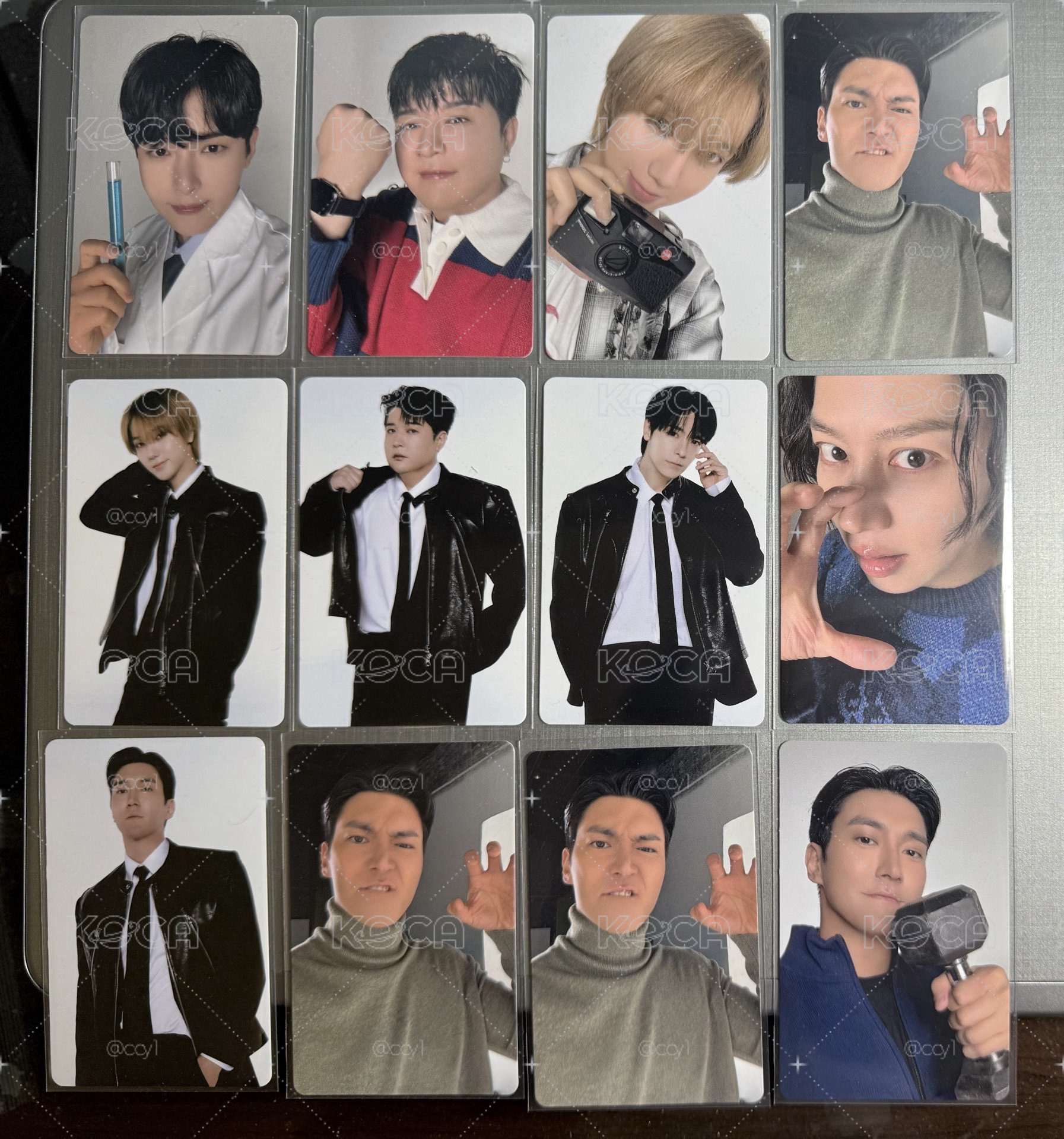 SUPER RECORDS 複數小卡們