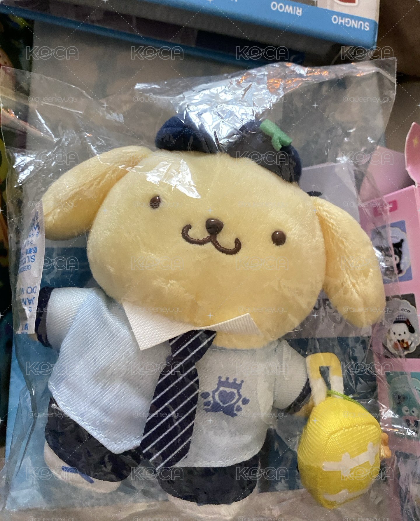 全新 現貨 三麗鷗 休學旅行 學園服 校服 kitty 大耳狗 布丁狗