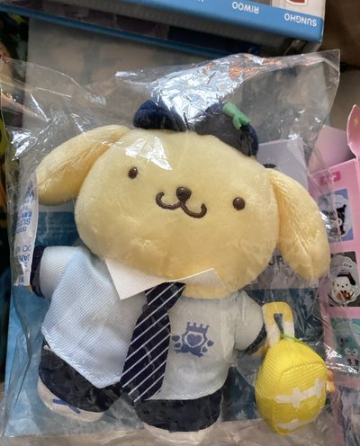 全新 現貨 三麗鷗 休學旅行 學園服 校服 kitty 大耳狗 布丁狗