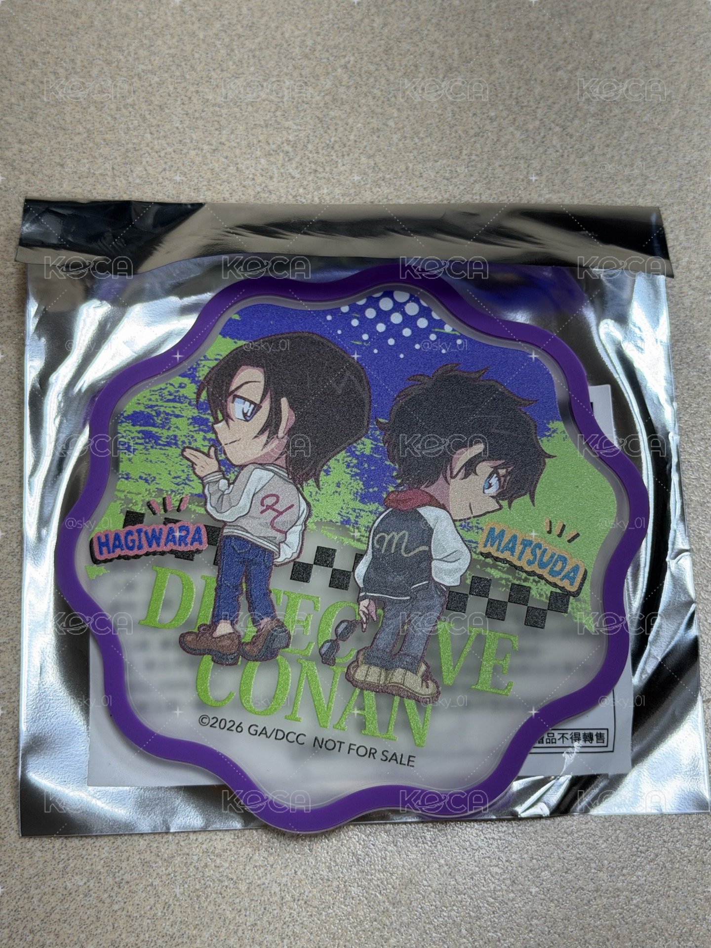 藏壽司 滿額 杯墊
