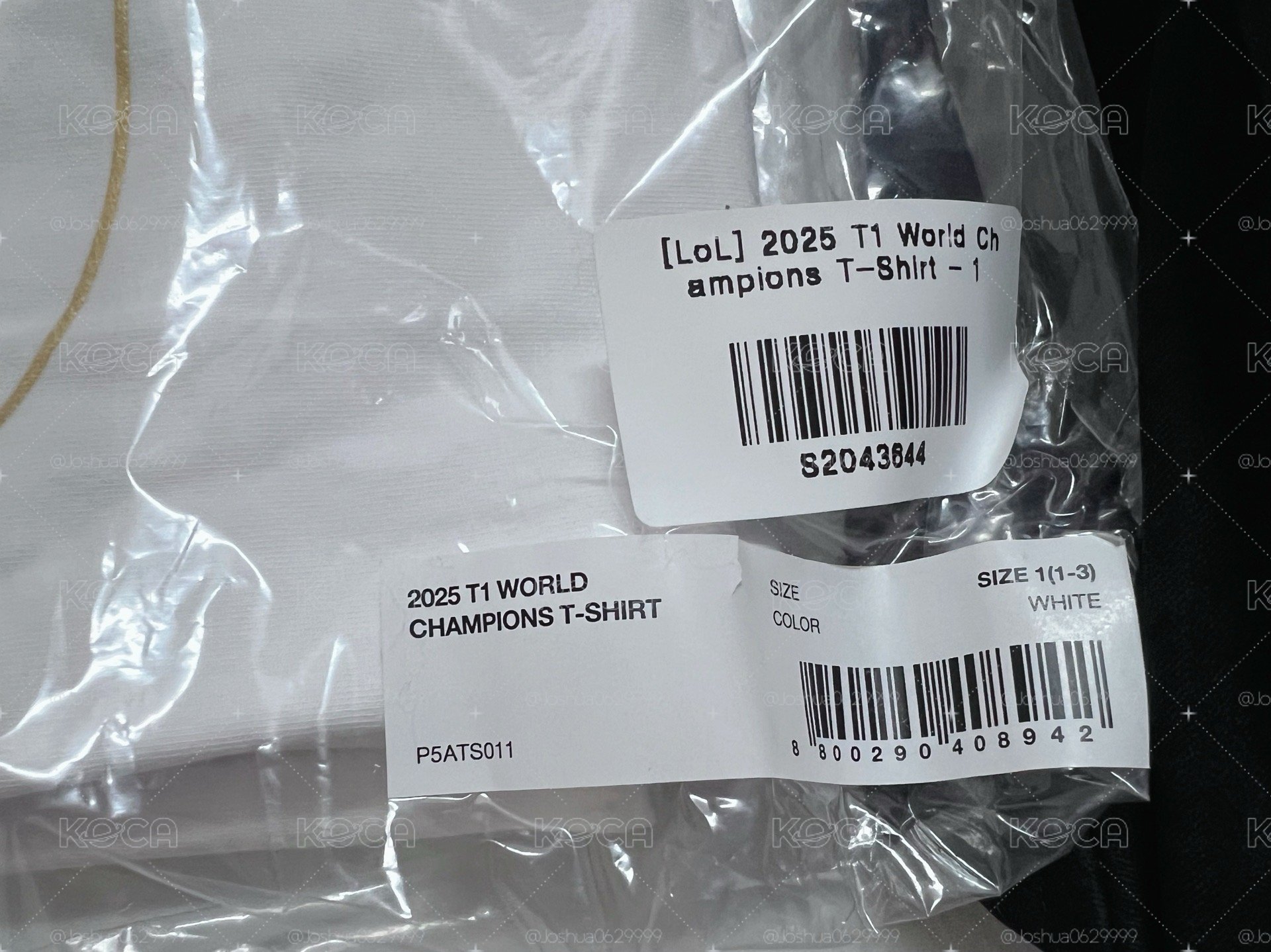 [綁售/現貨]2025 T1世界賽外套+六星T-shirt +鍵帽吊飾