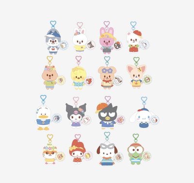 SKZOO X SANRIO 10cm 吊飾娃