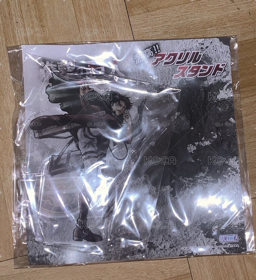 進擊的巨人 激高！！里維大立牌