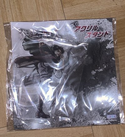 進擊的巨人 激高！！里維大立牌