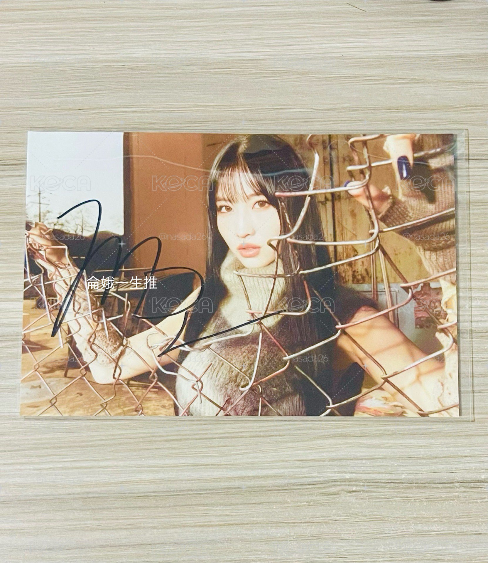 TWICE迷12 Ready to be MOMO親簽明信片