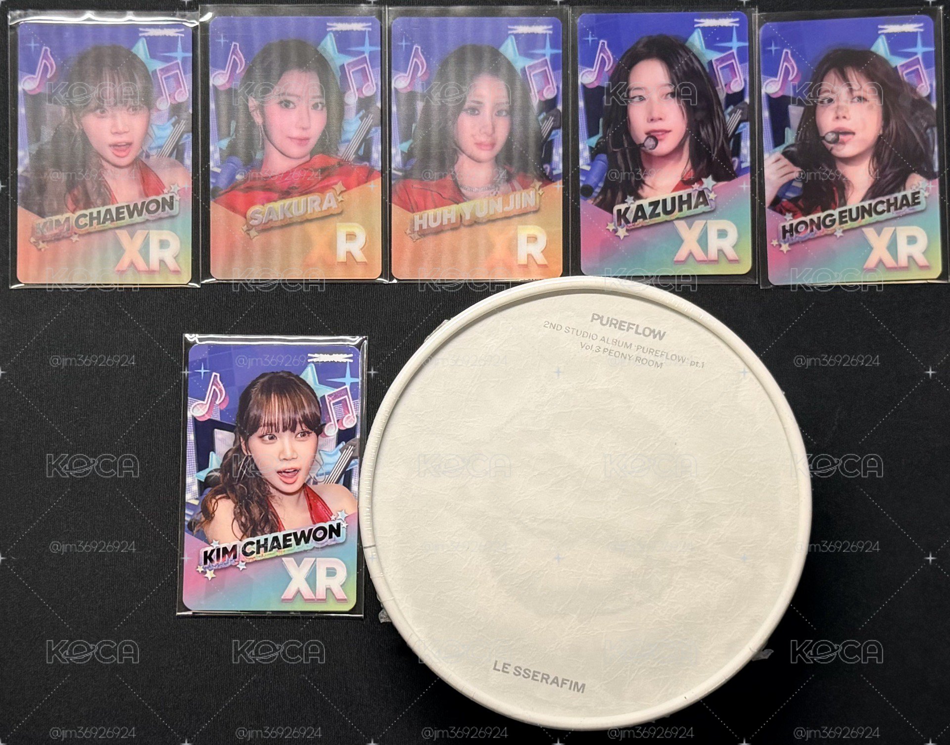 仁川音遊卡整套 + 全新美通親簽版未拆