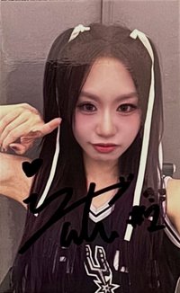 感謝演唱會 簽名卡 