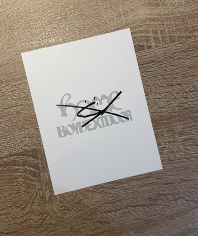 美版成淏簽