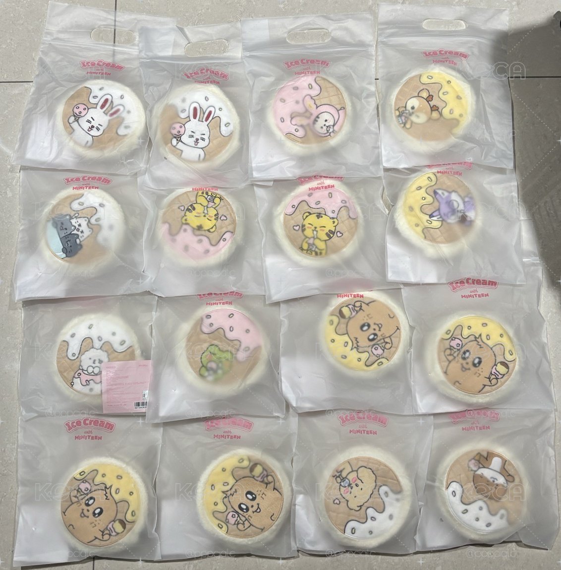 #代購 中國快閃限定 毛絨收納包
