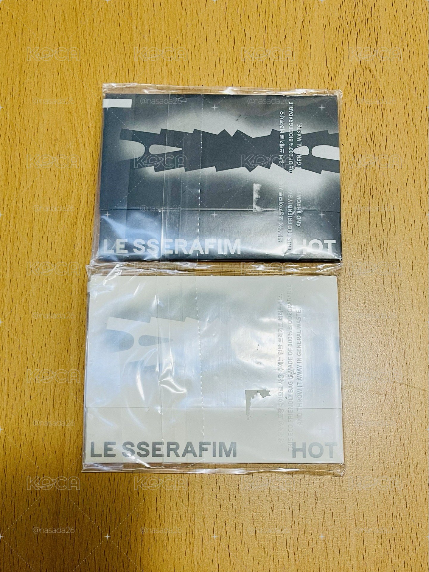 LE SSERAFIM HOT 電子專兩版