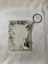 黑白吉他（滴膠手作）