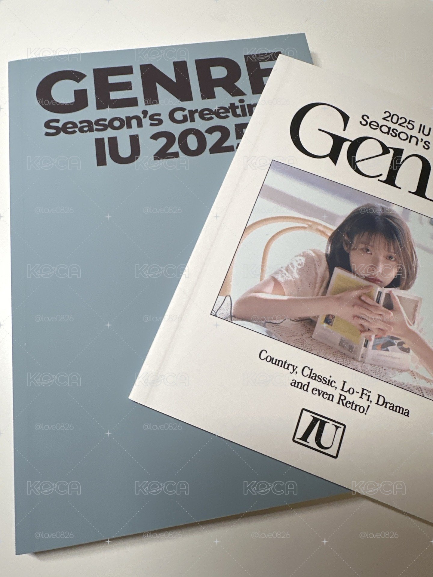 IU 2025 年曆寫真書+日記本