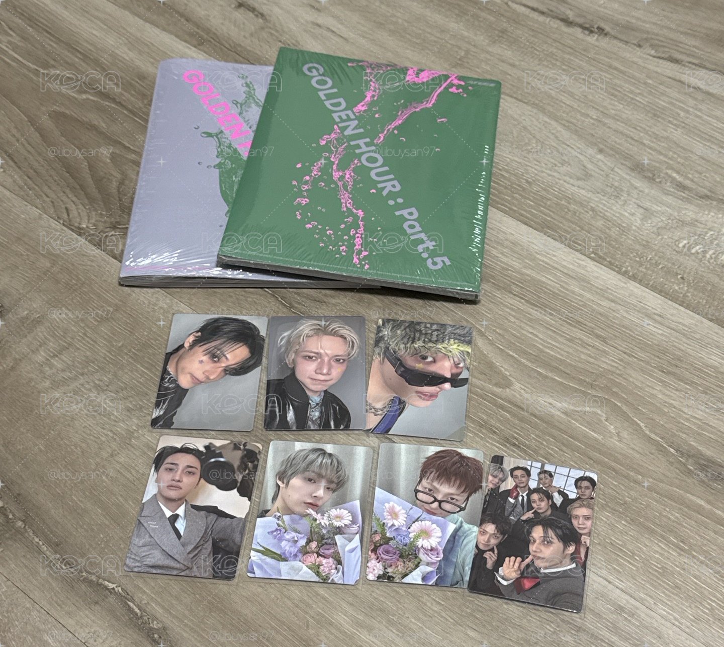 ATEEZ GH5 PB未拆專 特典卡
