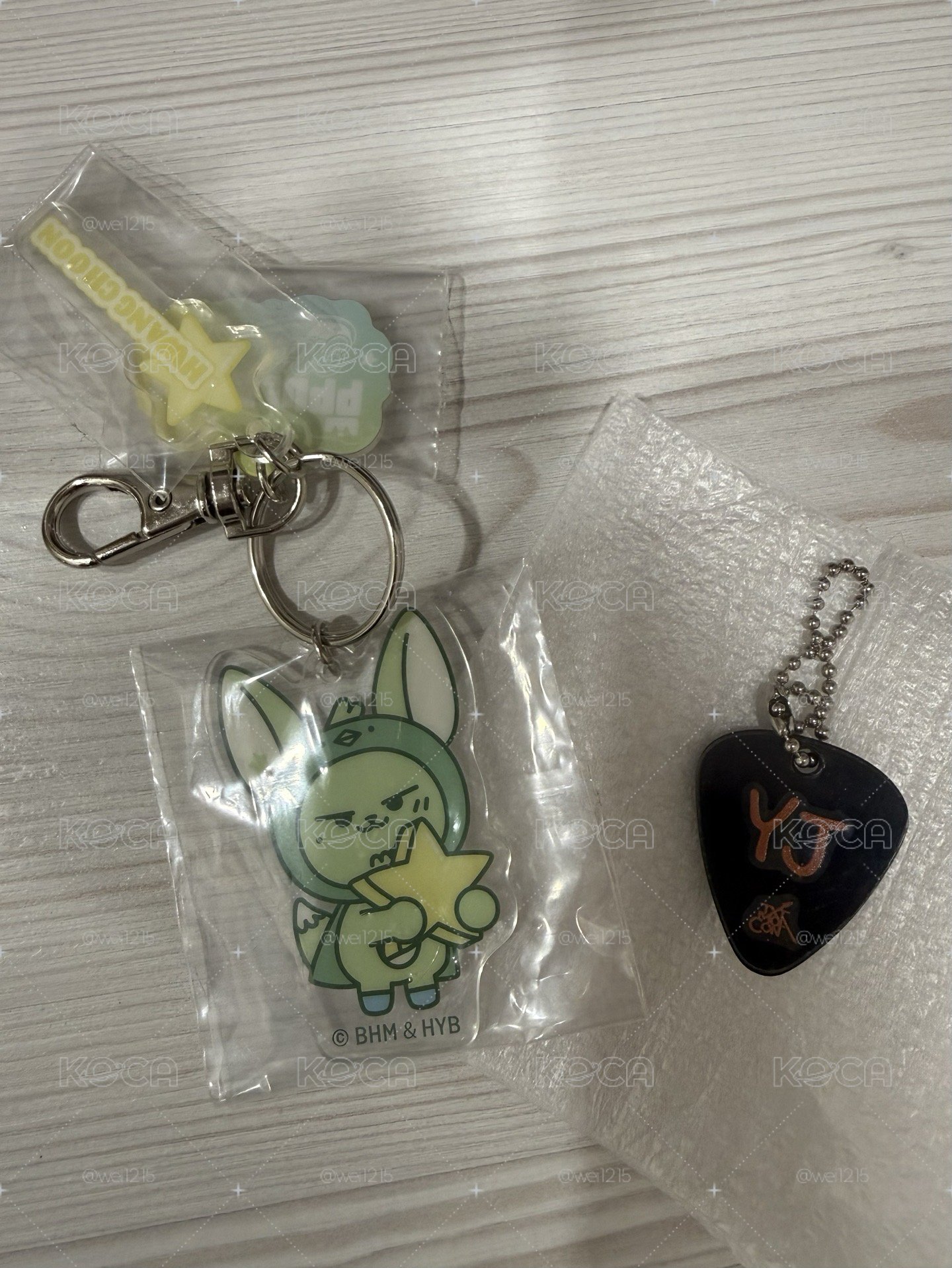 黃春一番賞鑰匙圈+然竣pick吊飾