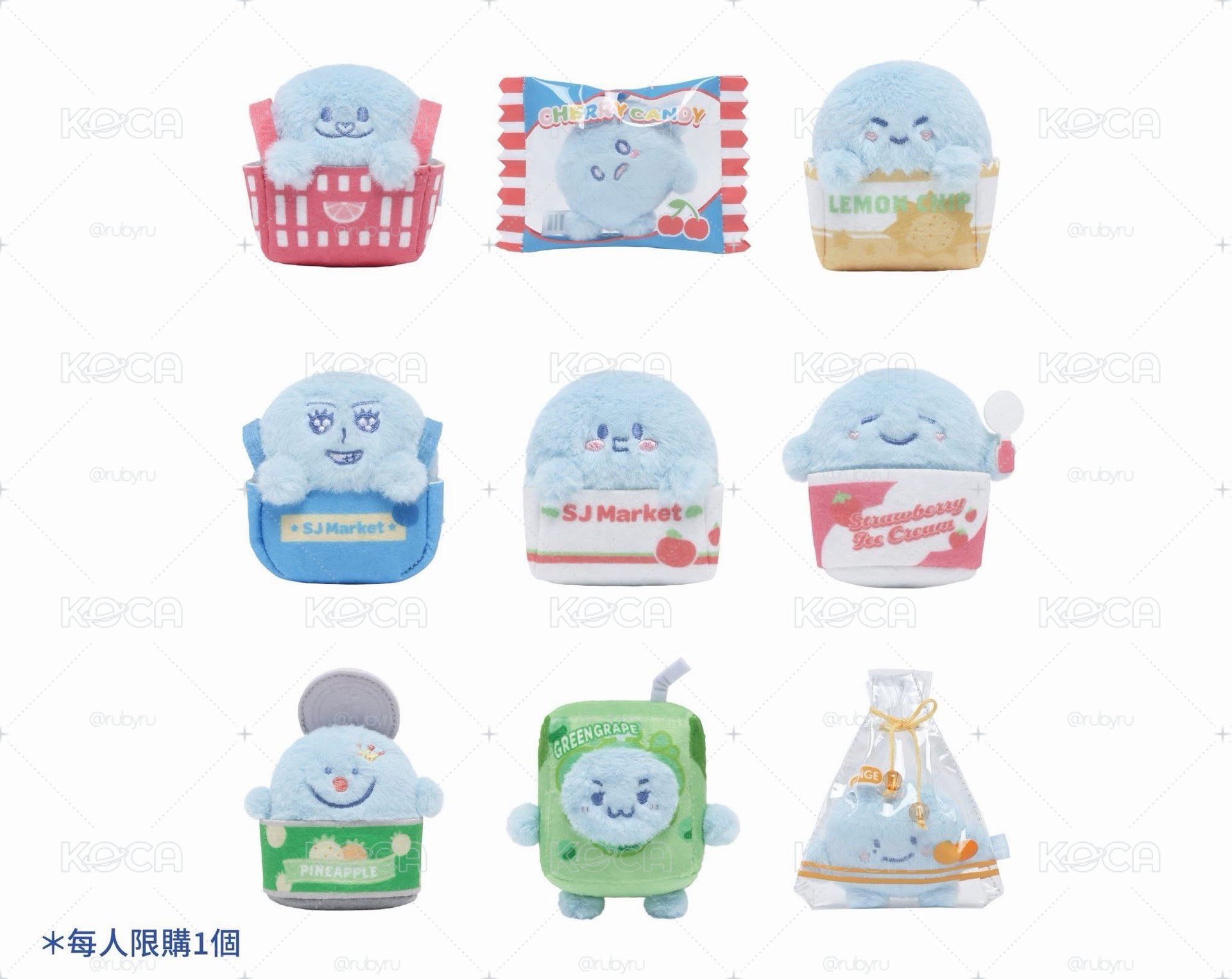SJ MARKET 磁鐵 未拆盲盒 預購