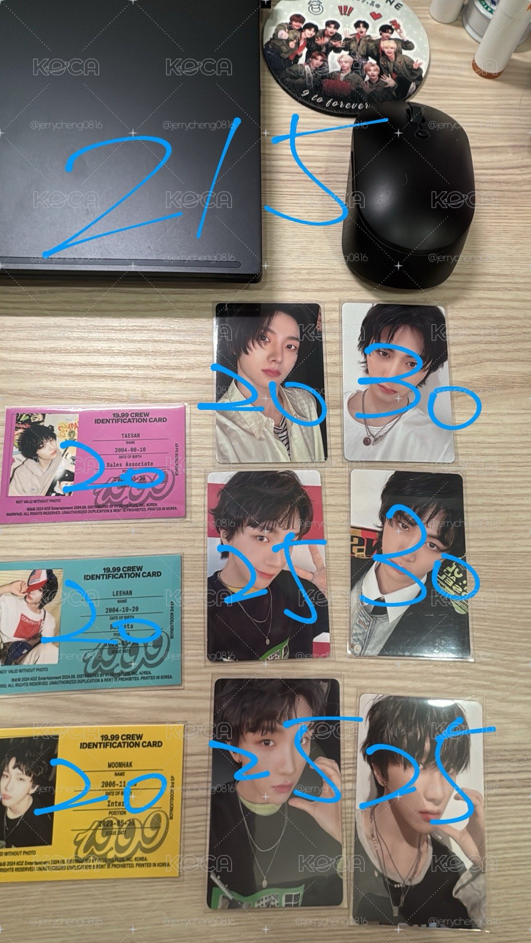 代友售 已降價求帶走 《19.99專輯卡迷你盤》