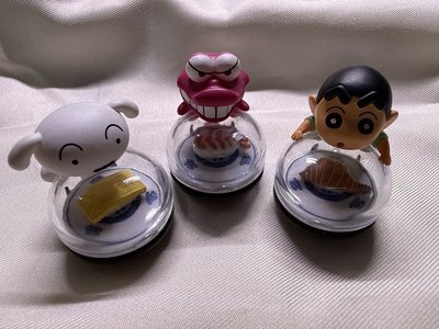 藏壽司 蠟筆小新 鮮度君吊飾