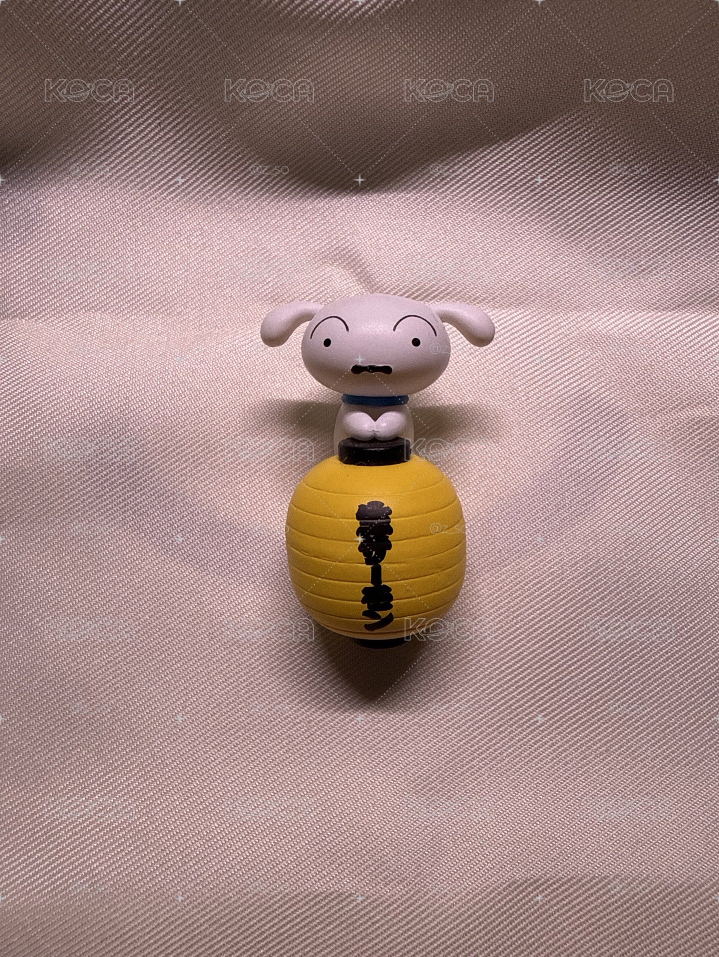 藏壽司 蠟筆小新 小白吊飾
