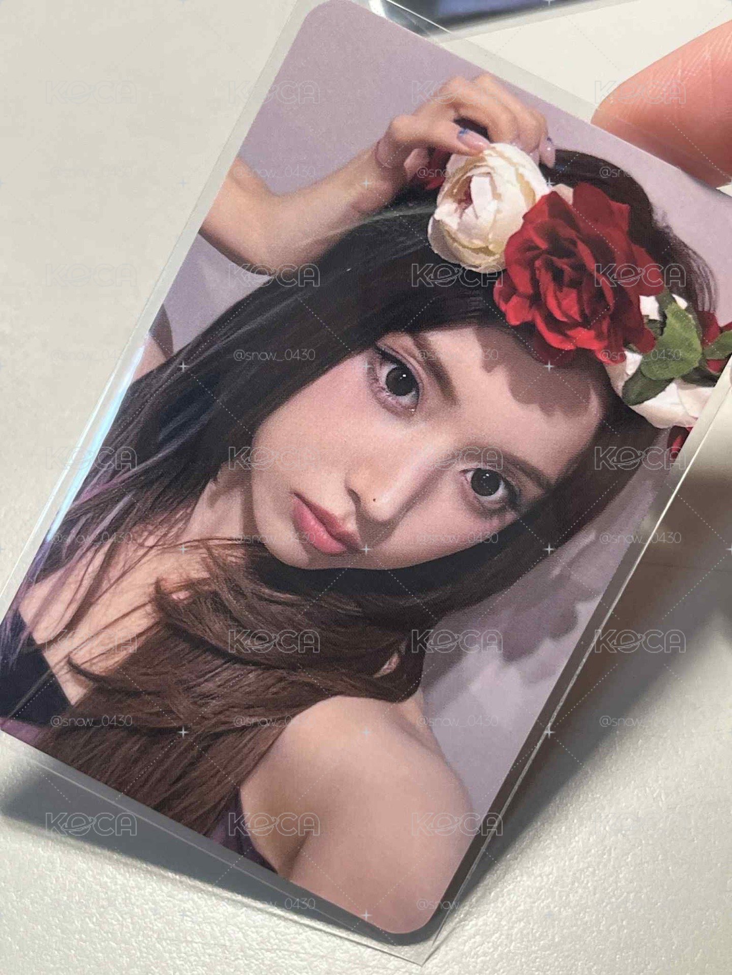 玫瑰花環啾
