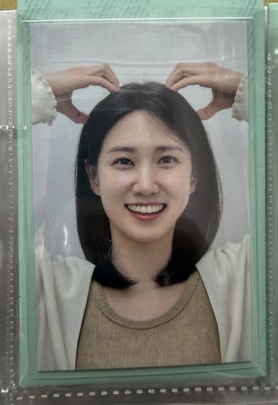恩斌 韓律 代言雙面小卡