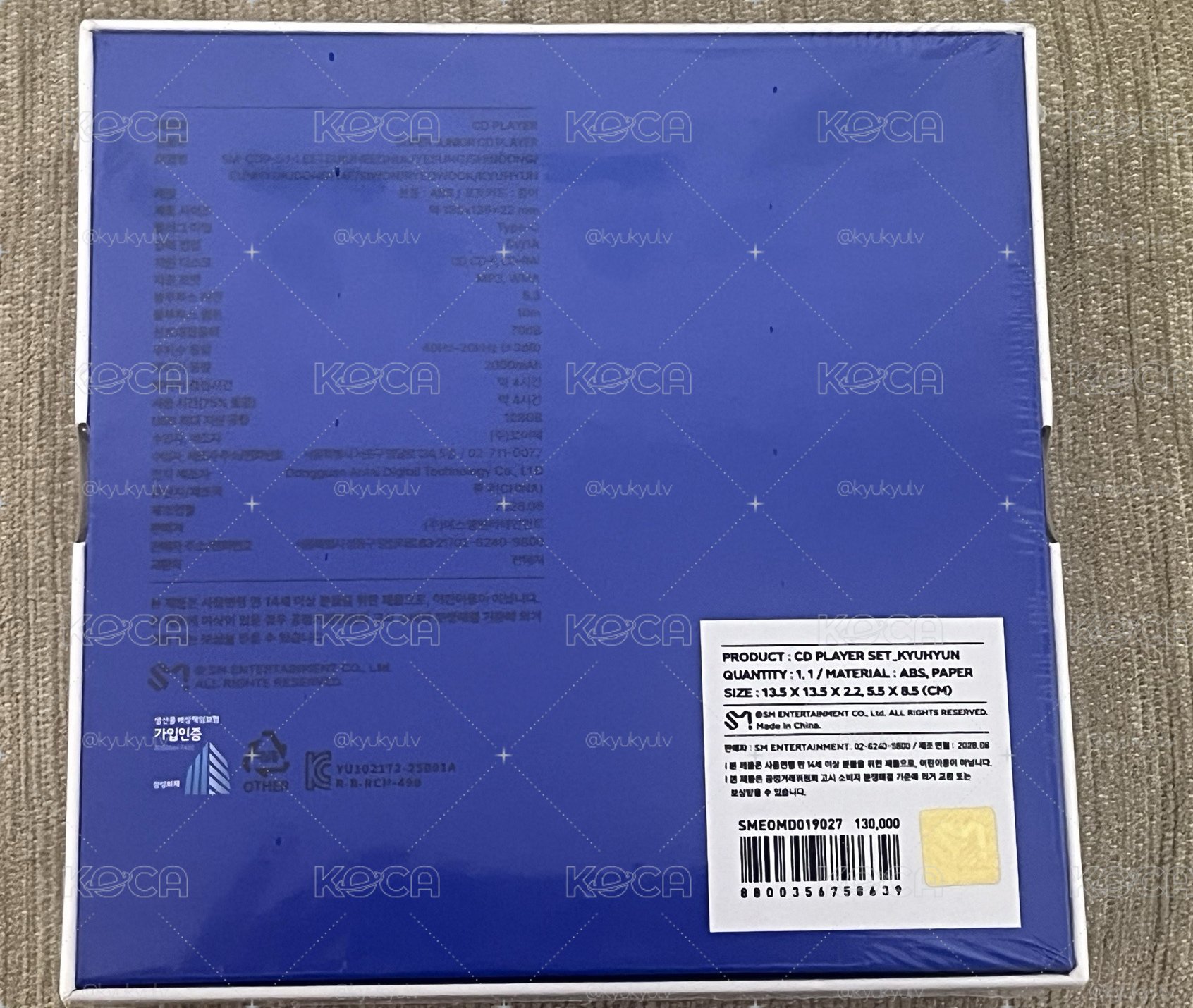 SJ CD PLAYER SET 含圭賢小卡