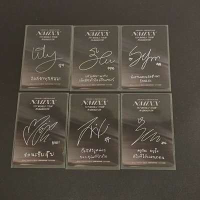 NMIXX 世巡 泰國曼谷 入場卡