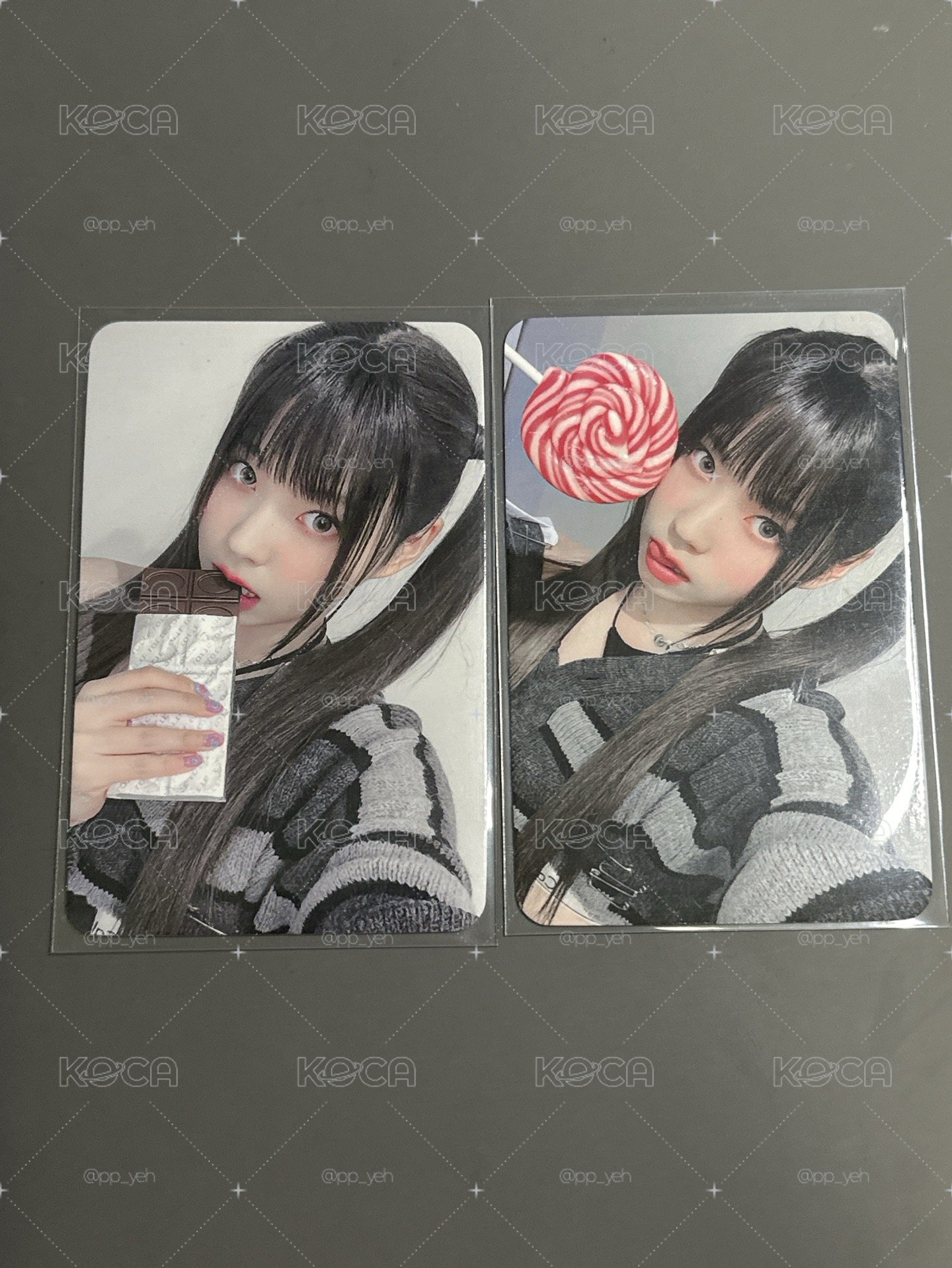 NMIXX dmm巧克力+棒棒糖圭