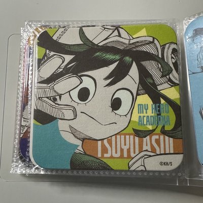 我英 發目明 蛙吹 切島 原畫展杯墊 