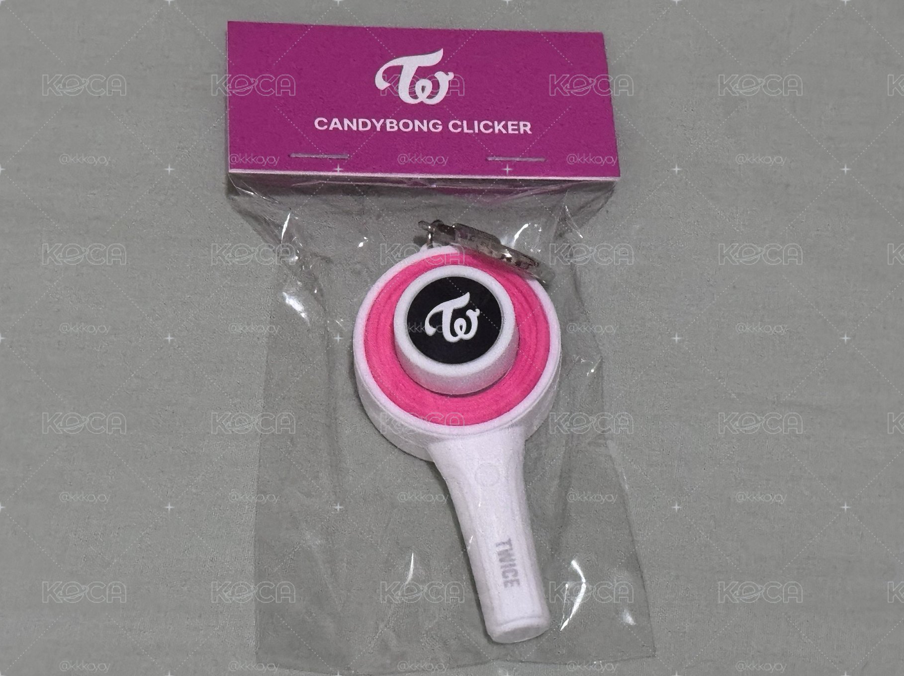 [現貨] TWICE 首爾安可場 快閃店周邊 Candy bond clicker 手燈吊飾 