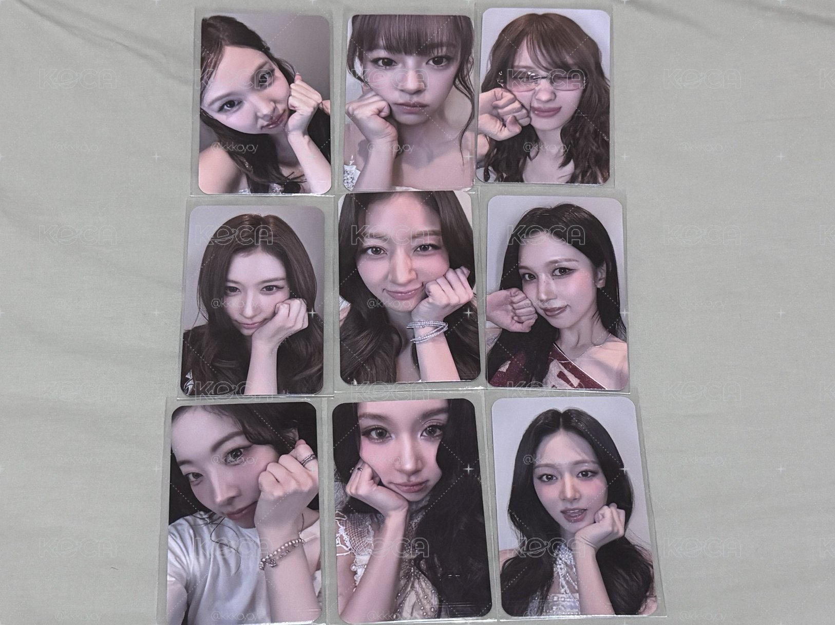 [現貨] TWICE 六巡首爾安可場 快閃店滿額卡一套