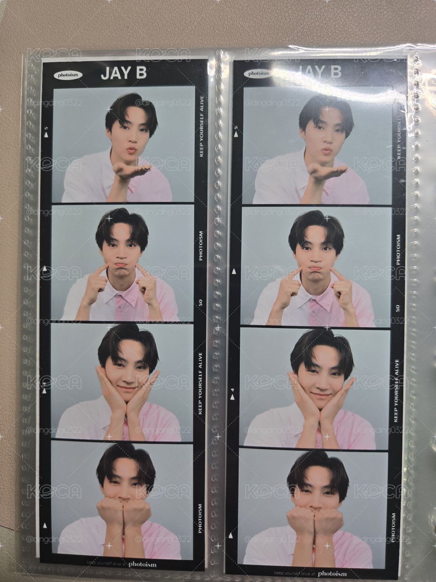 3rd MINI ALBUM “TR.EE” snapism 人生四格卡 / 拍貼 