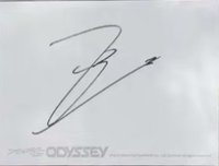 ODYSSEY D2C 美網親簽 明信片 