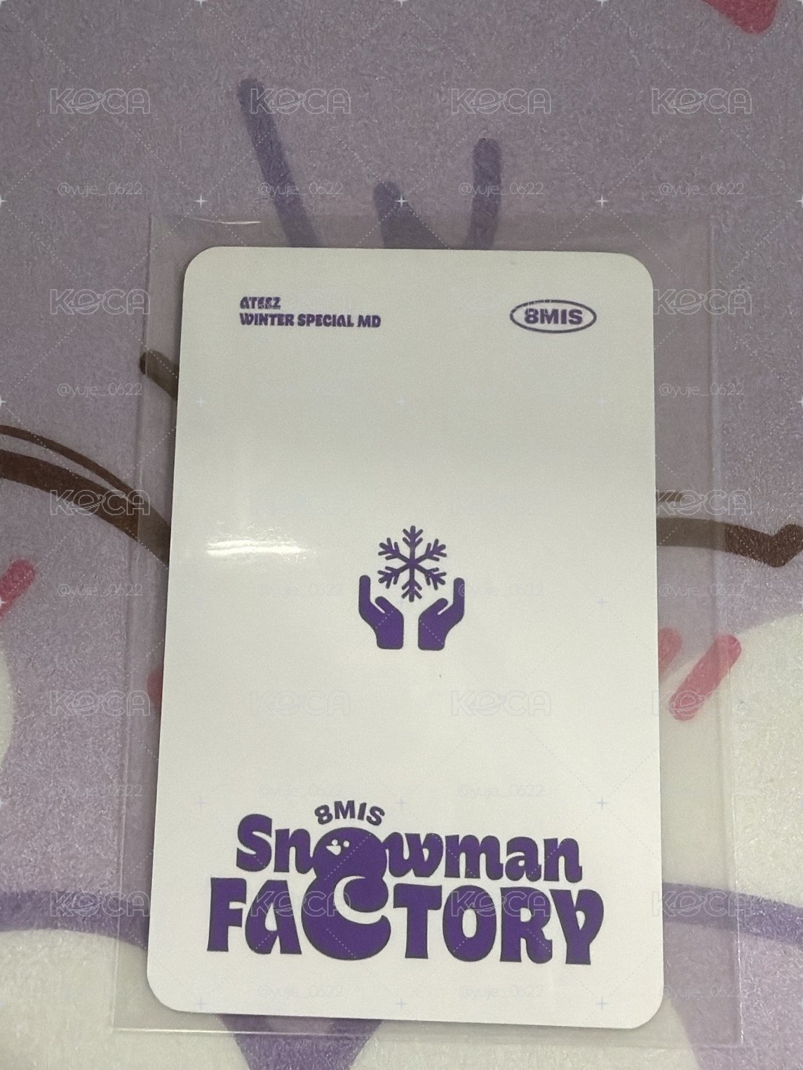 Snowman Factory 周邊卡 PHOTO SET