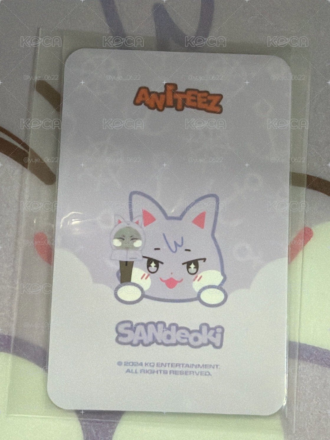 ANITEEZ IN ILLUSION 周邊卡 LIGHT STICK COVER