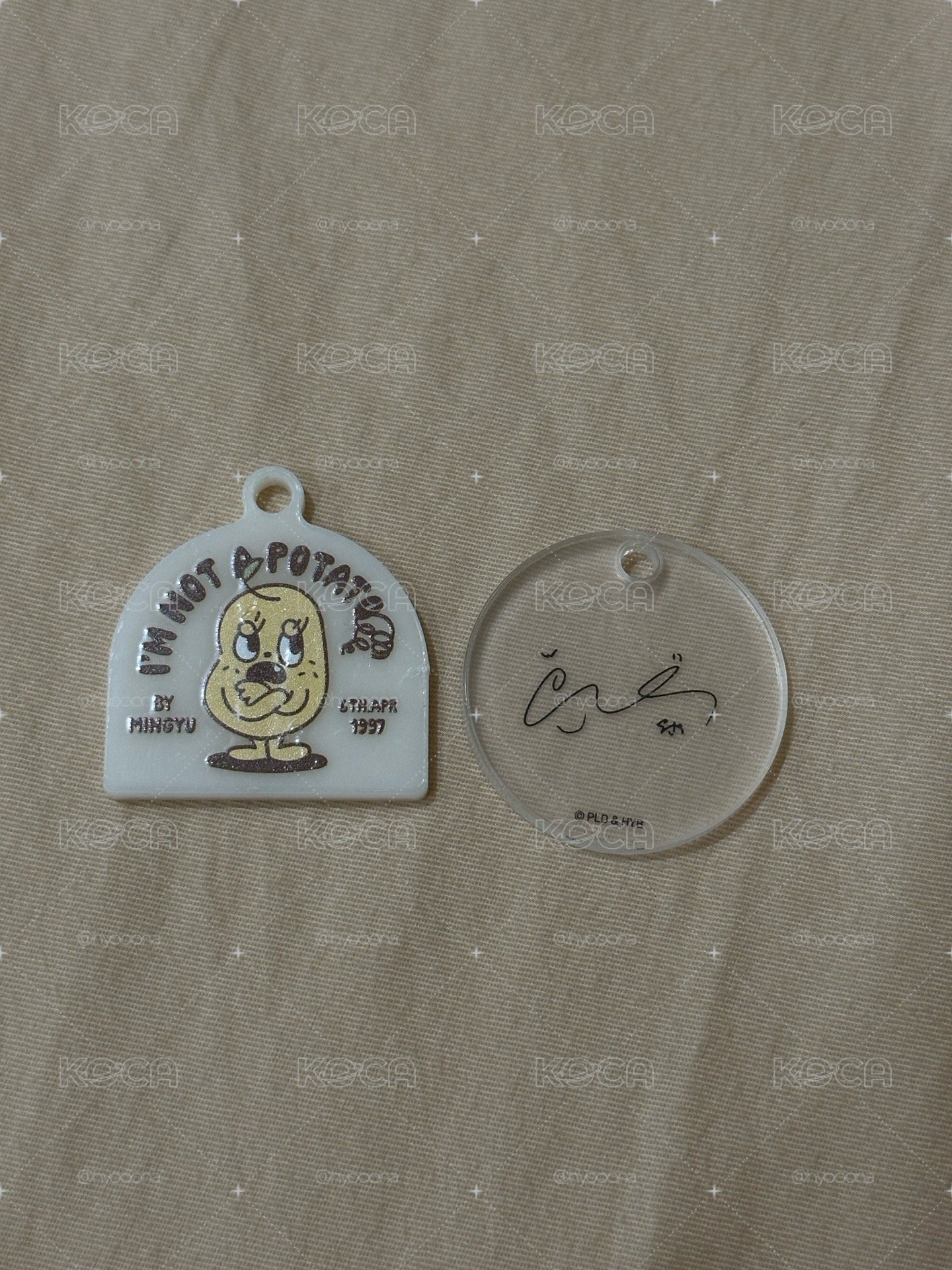 成員自製 鑰匙圈吊飾