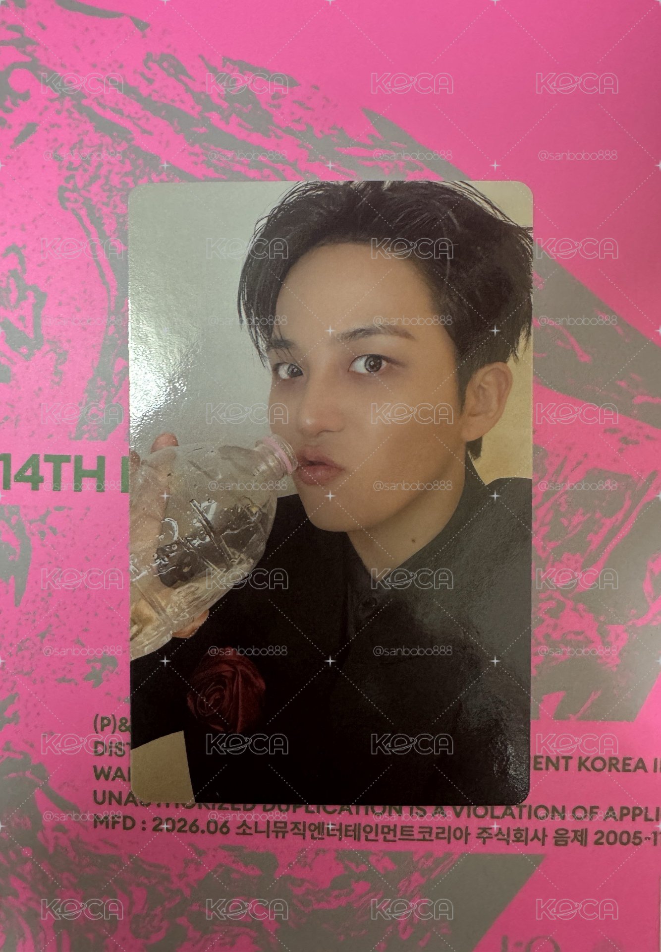 GH5 hello82 POP-UP DIGIPACK 特典卡 THIRSTY ver.🐻