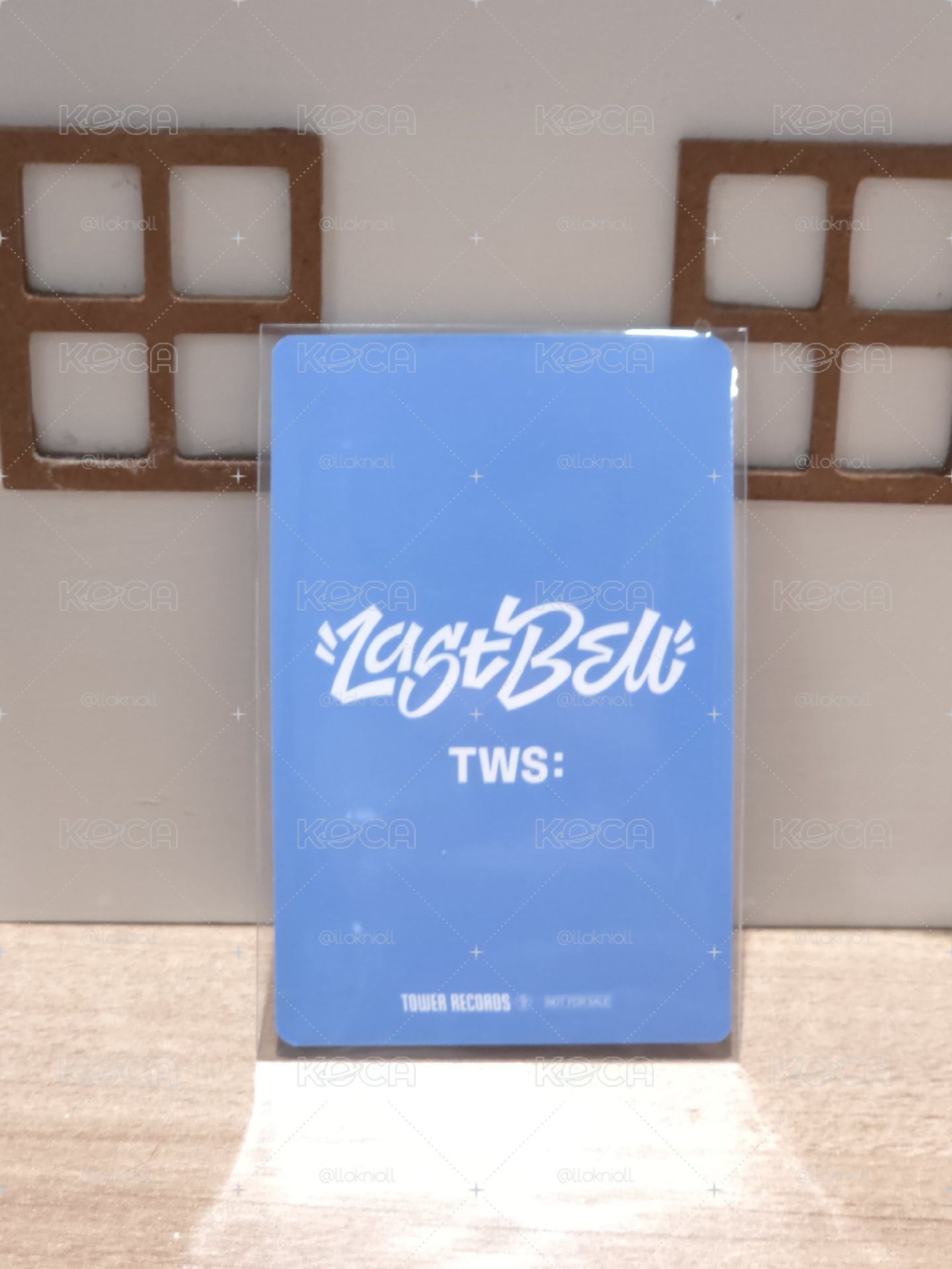 韓振 Last Bell 塔店 特典卡 