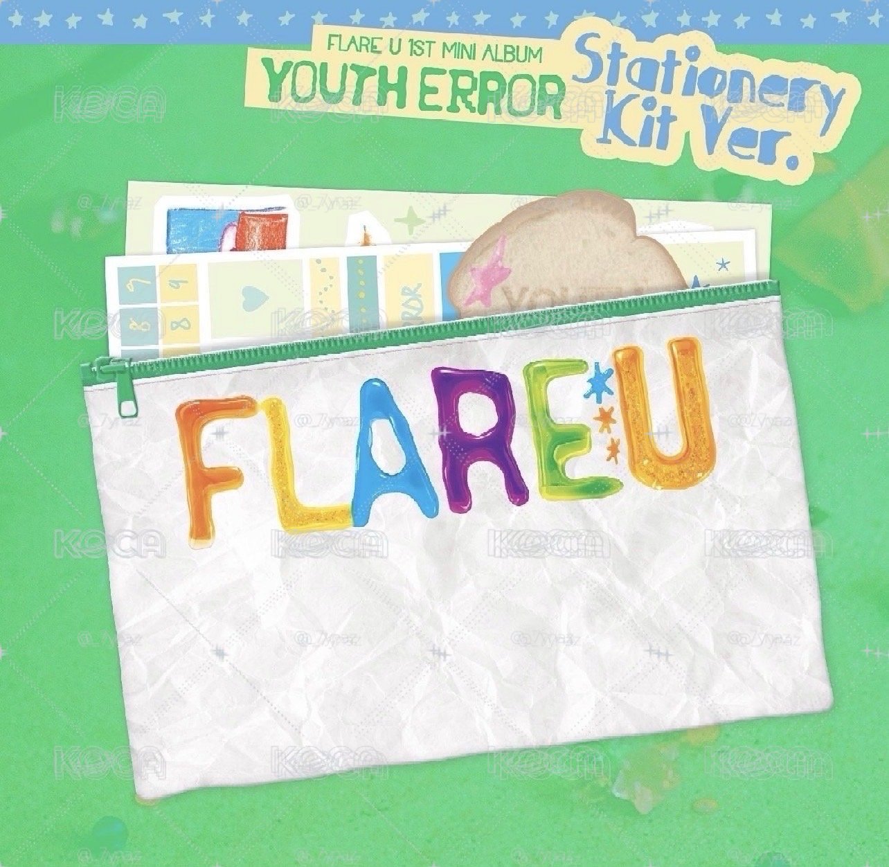 YOUTH ERROR Stationery Kit ver. 專輯 未拆