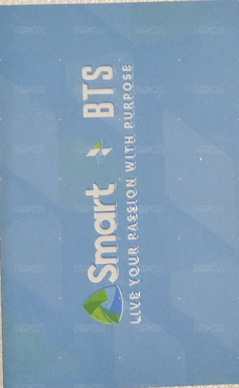 Smart 代言卡  背面
